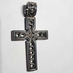 Nightrider Jewelry Eternity Cross Pendant (Retired Piece In Great Condition)