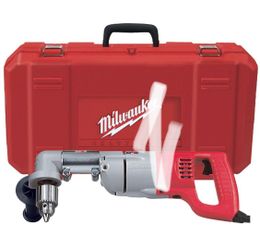 Milwaukee 7 Amp Corded 1/2 in. Corded Right-Angle Drill Kit with Hard Case