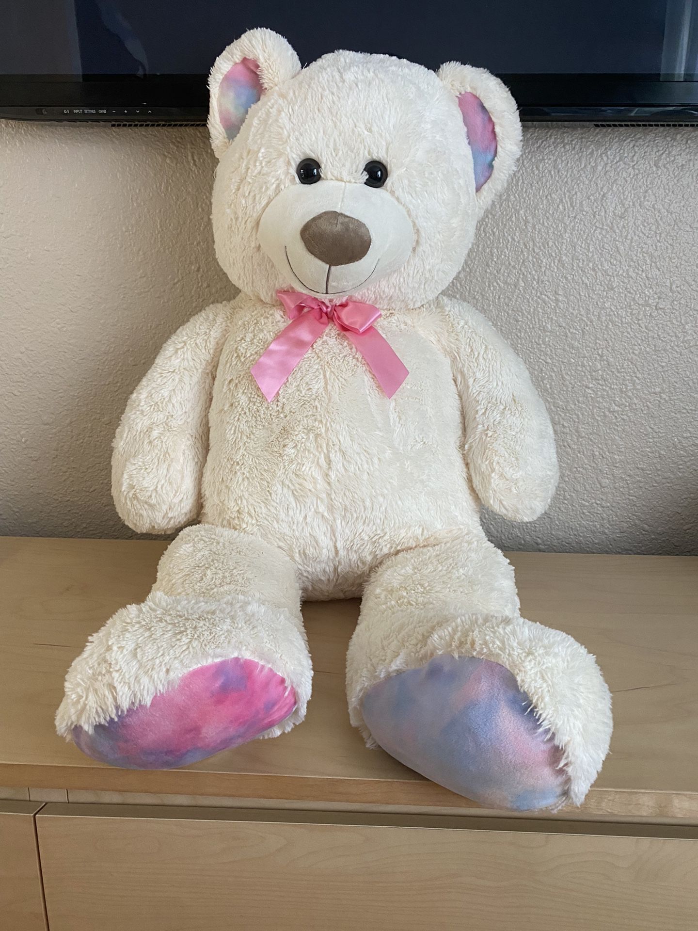 Cute White Large Teddy Bear