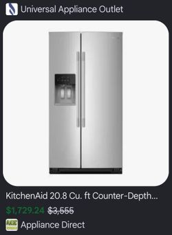 Kitchenaid fridge model W10706417B
