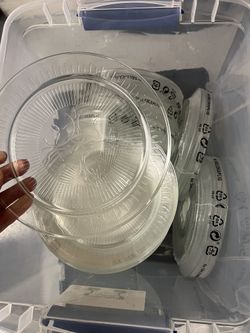32 Glass Salad Plates - IKEA Sallskaplig For Wedding