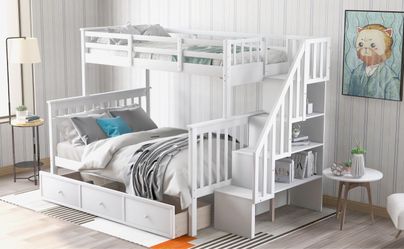 Bunk bed twin over full