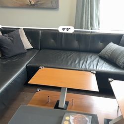 Like New Bo Concept Custom Leather Couch
