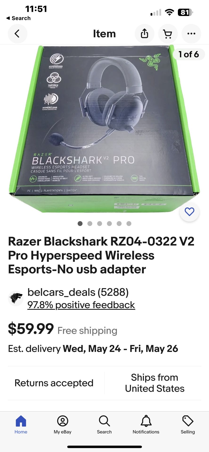 Wireless Gaming Headset