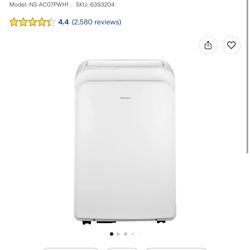 Insignia - 300 SQ FT Portable AC White - BRAND NEW / UNOPENED -