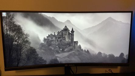 CRUA monitor 165hz ultrawide