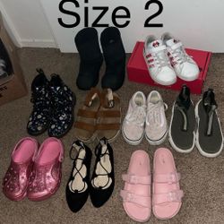 Girl Shoes Size 2 & 2.5y