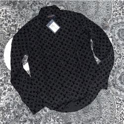 Black Button Up Lv