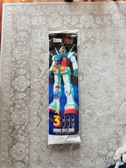 HUF x Gundam Mobile Suit Gundam Variant Skateboard Deck Blind Bag BRAND NEW