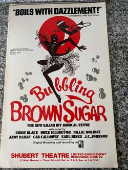 Theatre Window Card ‘Bubbling Brown Sugar ‘