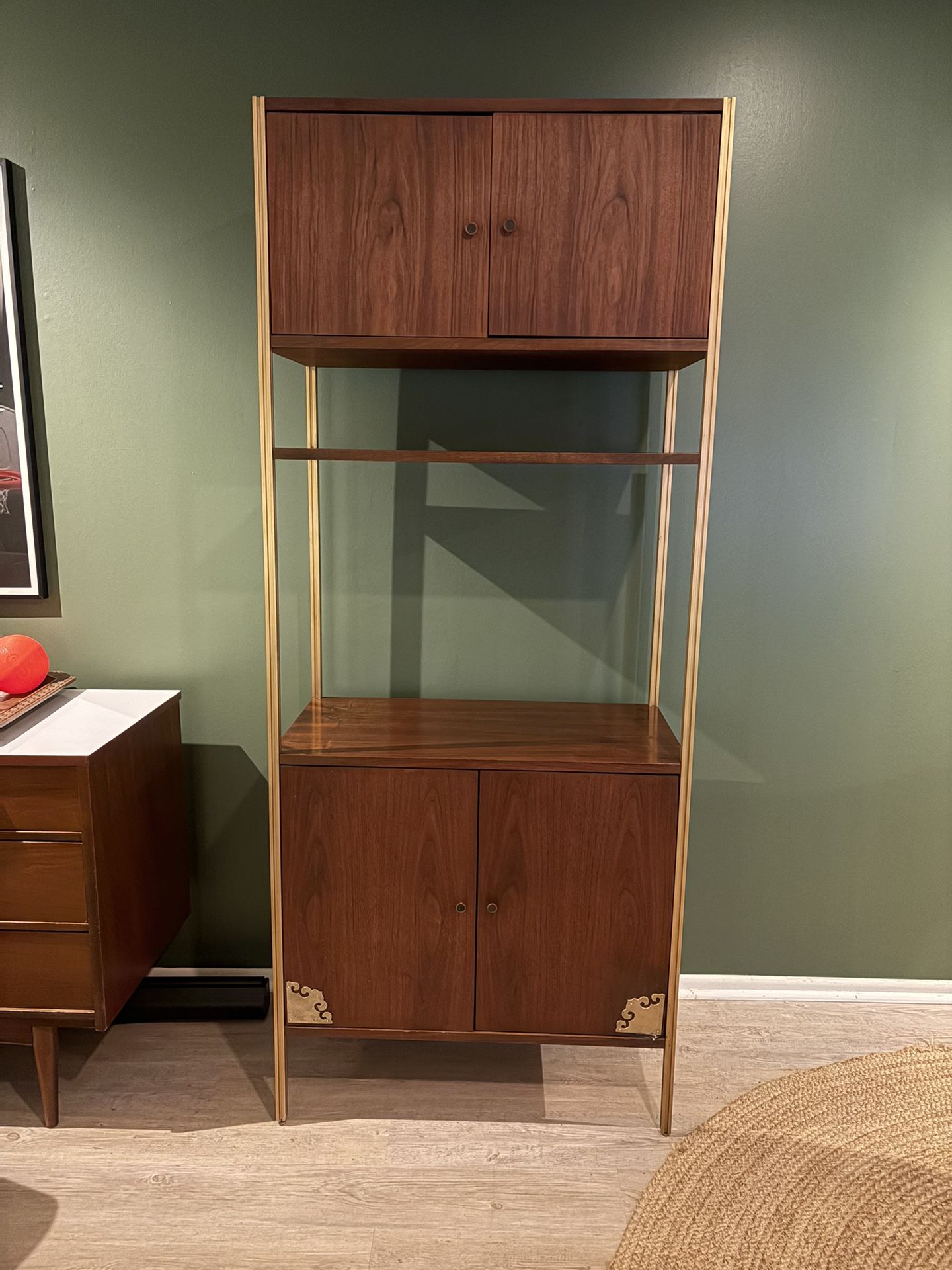 Vintage MCM Tall Cabinet