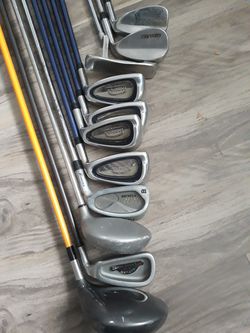 MIX set of 11 golf clubs:Macgregor Odyssey Proforce PARBIC Titanium Wilson Rawli