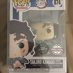 Tanjiro Limited Edition & Glow Chase Funko Pop