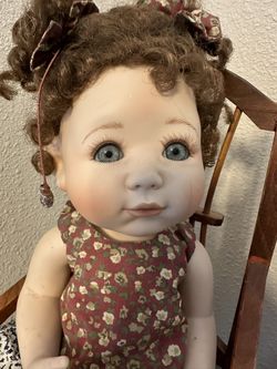 Vintage Porcelain Doll - Limited Edition.