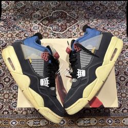 Jorden 4 retro x union la mid mid off noir