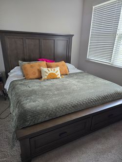 King size bed frame