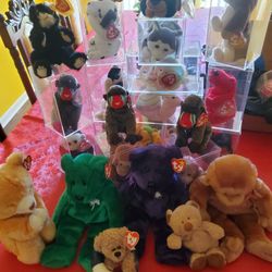 Beanie Babies Mixed Sizes 