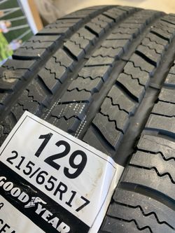 215/65R17 GoodYear Viva 3 Brand New