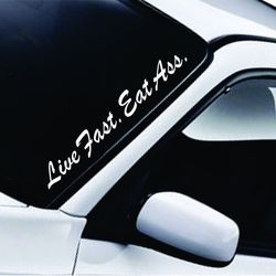 Wall Decal Decor Art Sticker Vinyl Car Truck Window Windshield Racing JDM