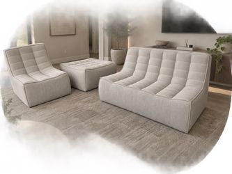 Lazy foam Sofa set of 3