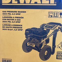 Dewalt Pressure Washer  3600psi