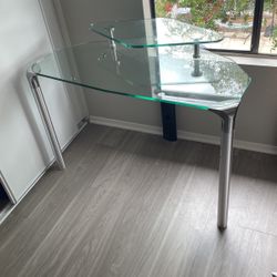 Glass Desk