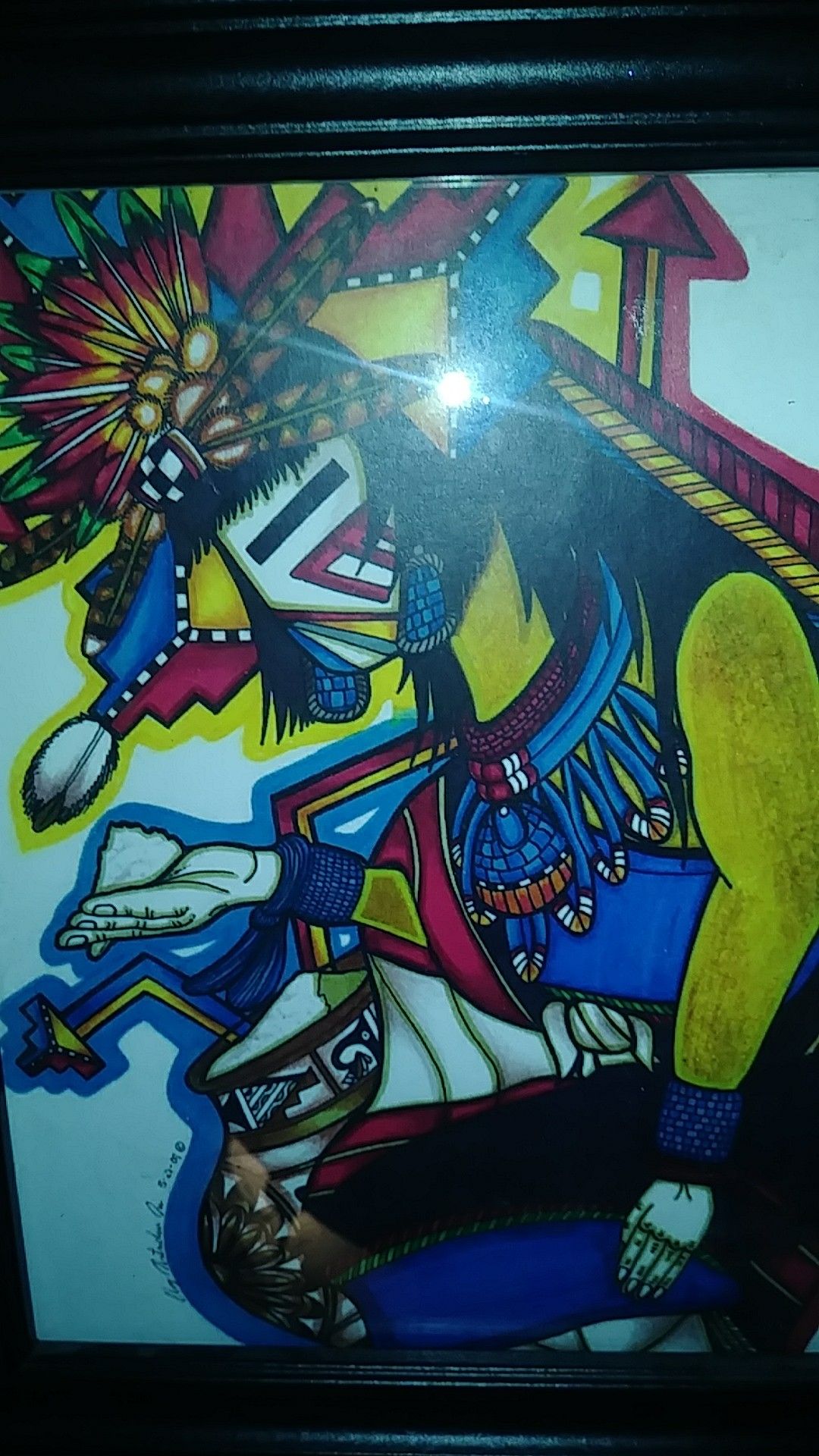 Zuni Kachina Art Work