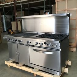 60 ins 6b24g NSF oven range CD-R6-24G