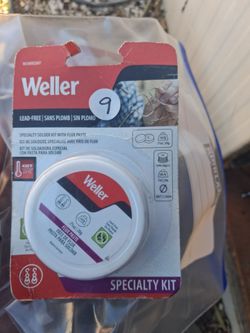 Weller Lead-Free Specialty Solder Kit with Flux Paste