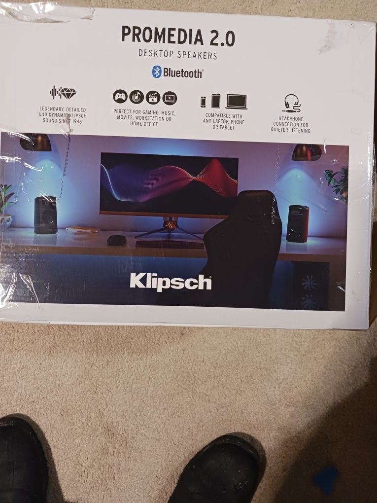 Klipsch Promedia 2.0 Desktop Speakers