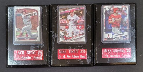 Angels Mike Trout Mini-Plaque