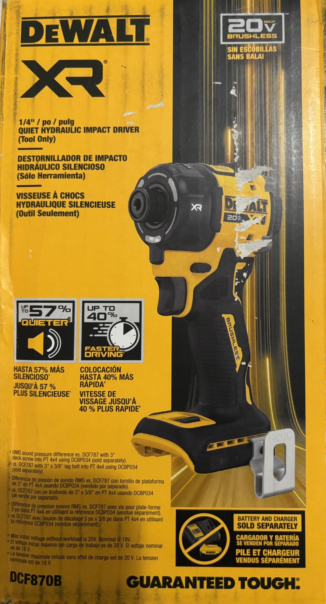 New Dril DCF870B.