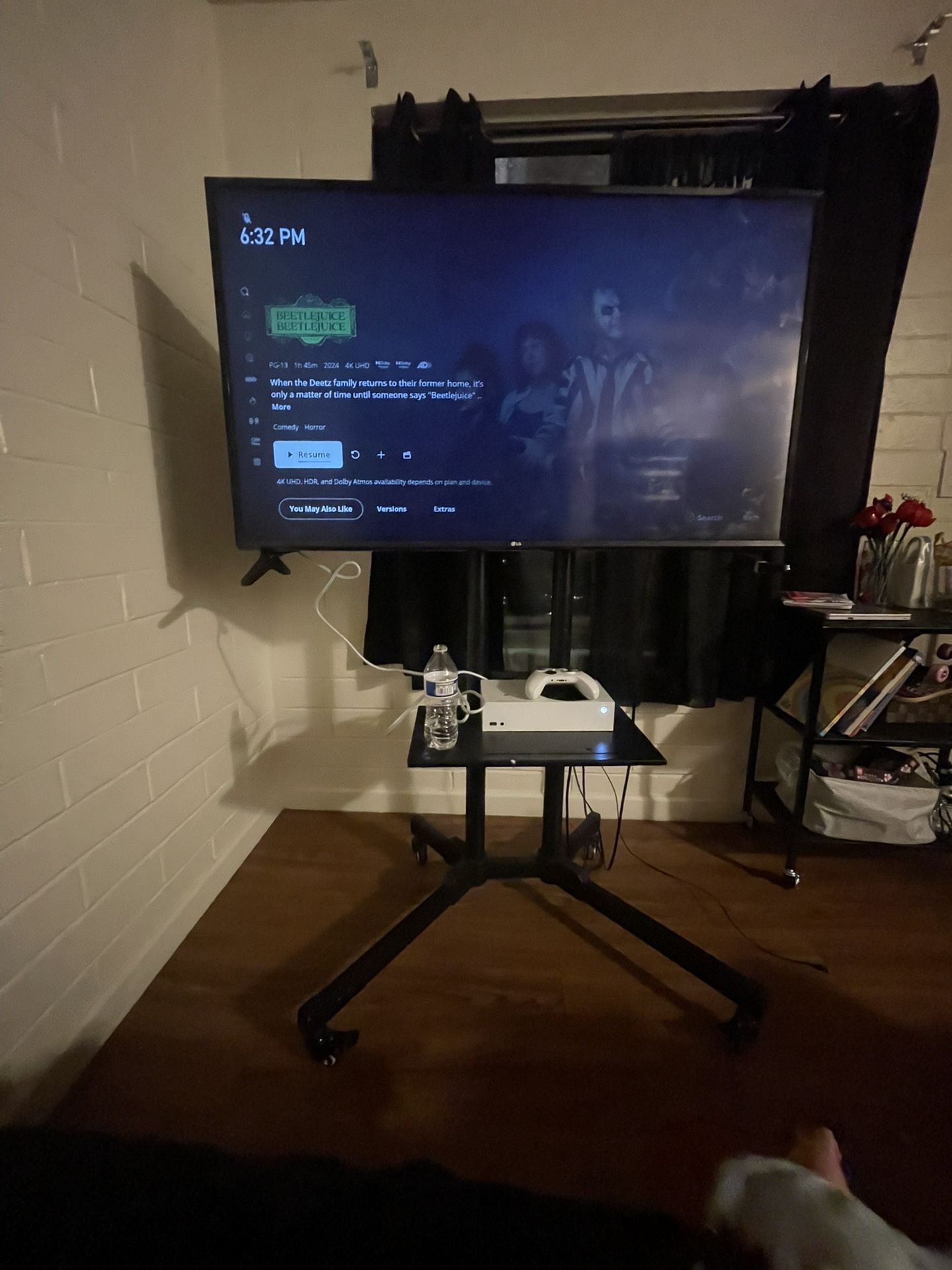Rolling Tv Mount