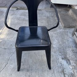 Metal Chairs Black