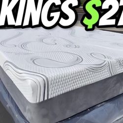 King Organic Hybrid Cool Memoryfoam Mattress 