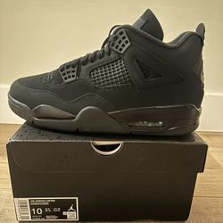 Air Jordan 4 Retro Black Cat 2025 Size 10