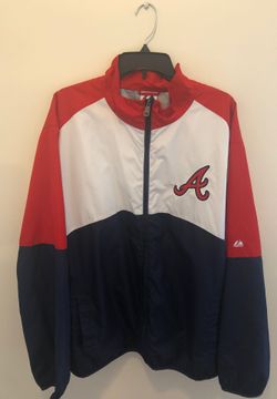 ATLANTA BRAVES WINDBREAKER sz2XL