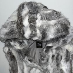 Fur Boots Size 6 & Fur Vest Size S