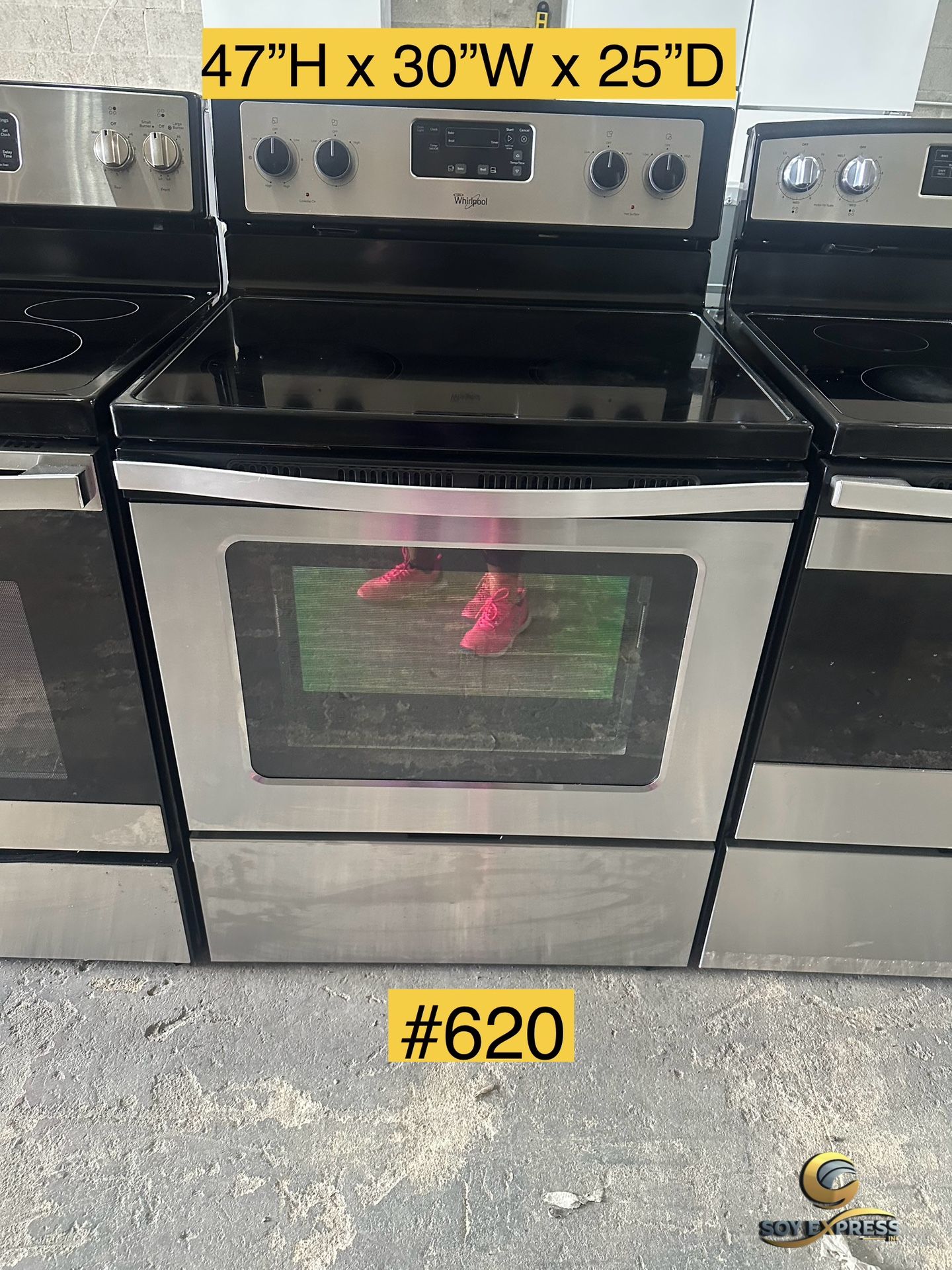 Whirlpool Stove Electric (#620)