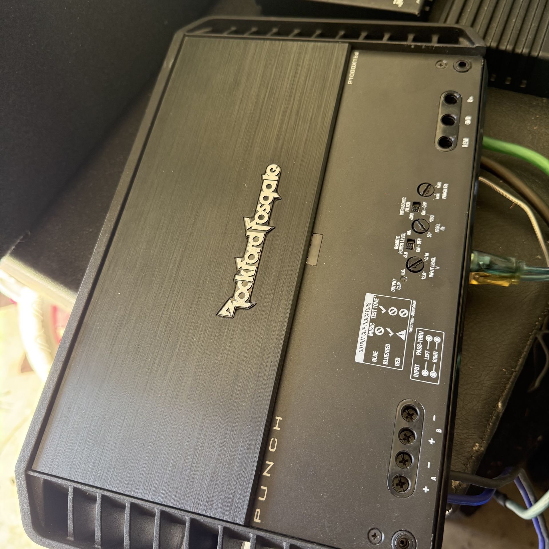 Rockford Fosgate Punch P1000x1bd bass amplifierππππ