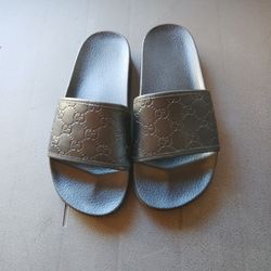 Black Gucci Slides