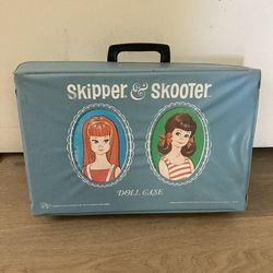 Vintage Skipper And Skooter Doll Case