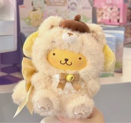 Miniso Sanrio Characters Pompompurin Plushie Pendant