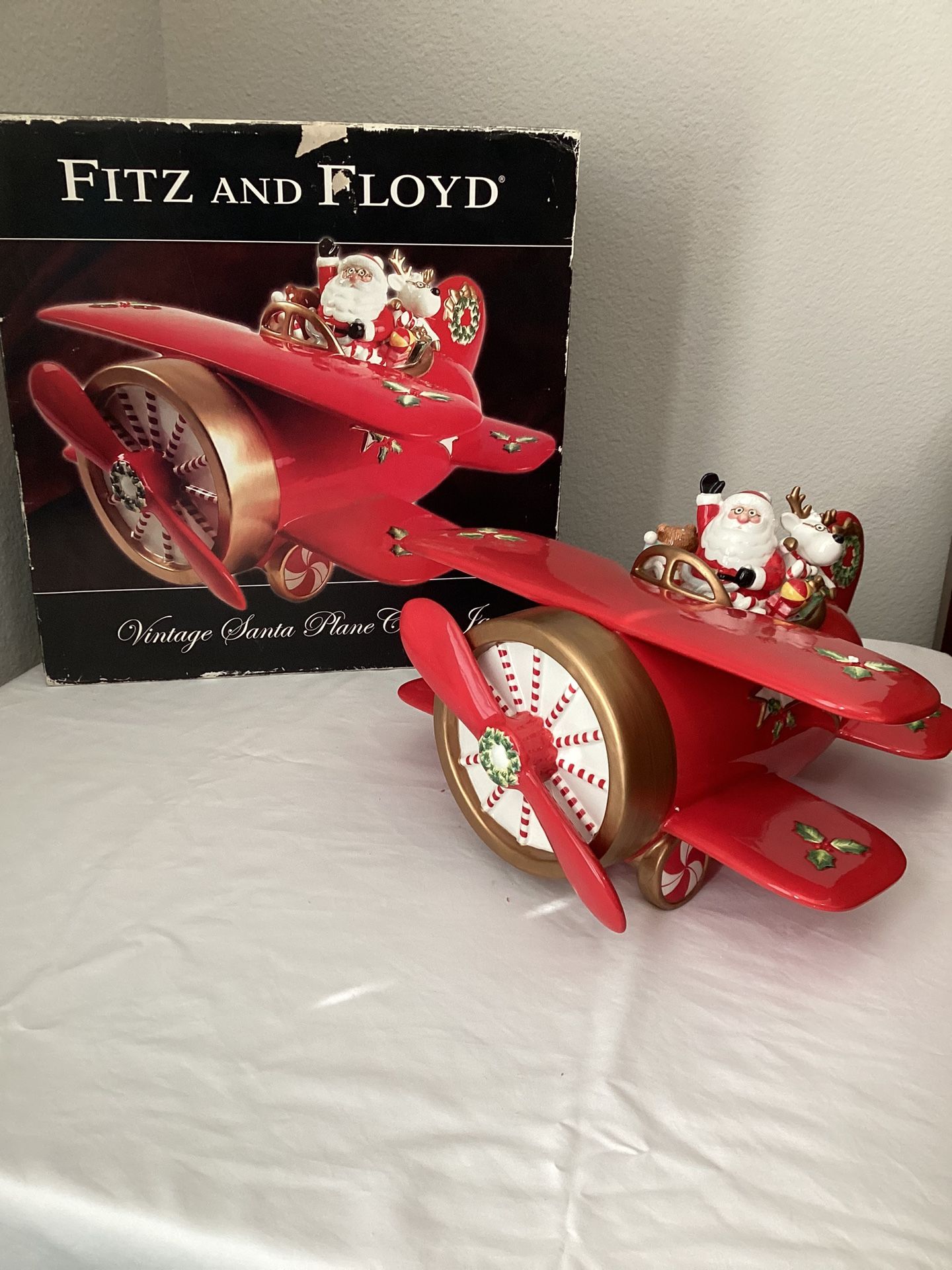 Vintage Santa Cookie Jar