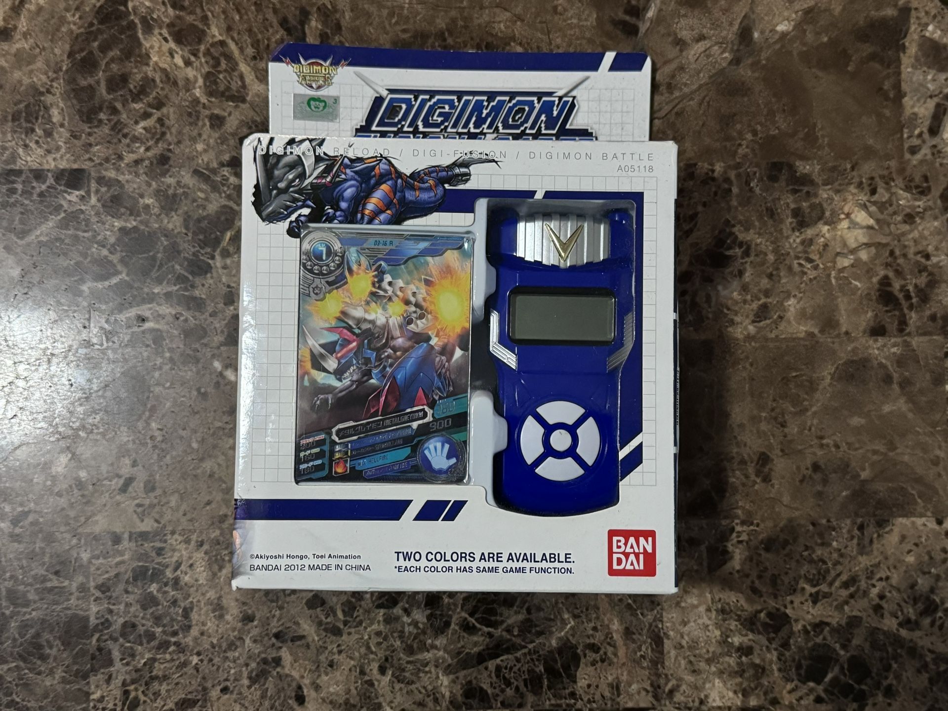 Bandai DIGIMON Fusion Xros Loader Digivice Xros Wars Blue Flare Greymon Japan