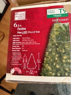 6.5 Pre Lit Christmas Tree