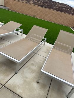 Set of 4 Lawn Chairs