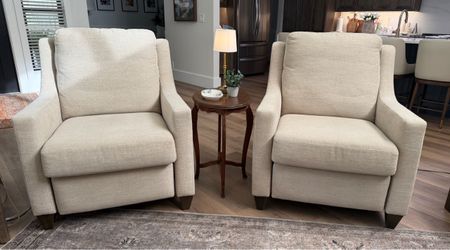 Pair of Bassett Magnificent Motion Power Recliners — Also Available Separately