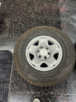 Toyota Tacoma Steel Rims And Tires