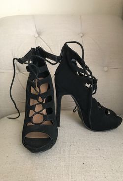Black heels